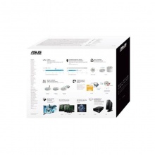 华硕BW-16D1H-U PRO 16倍速USB3.0外置蓝光刻录机黑色