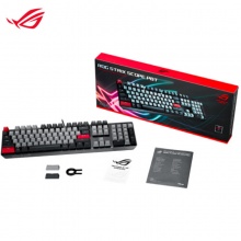 华硕ROG Strix Scope机械键盘游戏键盘RGB数字键盘 Scope游侠 PBT茶轴