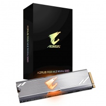 技嘉 AORUS RGB M.2 NVMe SSD 512GB 台式笔记本电脑游戏硬盘