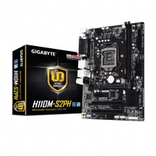 技嘉 H110M-S2PH主板 1151 DDR4双通道 H110 游戏主板