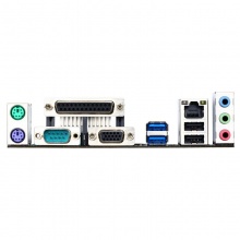技嘉 H81M-DS2 1150全固态主板 打印口