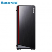 航嘉GS500X 电脑机箱台式DIY全侧透RGB游戏水冷ATX大板机箱背线