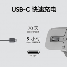 Logitech罗技MX Master 3 无线蓝牙充电 电脑办公鼠标 灰色
