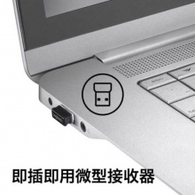 Logitech罗技M220 鼠标 无线鼠标 办公鼠标 对称鼠标