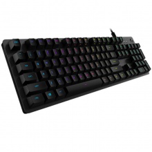 Logitech罗技G512机械键盘游戏电竞RGB背光有线青轴红轴茶轴