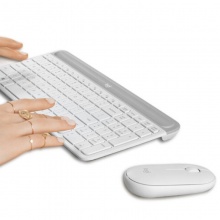 Logitech罗技MK470 无线键鼠套装薄款带无线2.4G接收器节约办公
