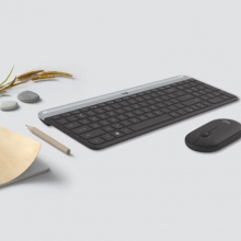 Logitech罗技MK470 无线键鼠套装薄款带无线2.4G接收器节约办公