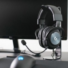 Logitech罗技PRO X 游戏耳机麦克风 吃鸡耳机 有线电竞头戴式