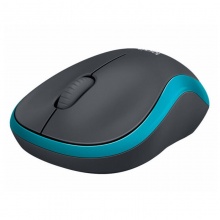 罗技（Logitech） M186无线鼠标 办公家用鼠标 蓝色