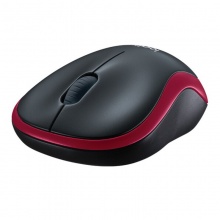 罗技（Logitech） M186无线鼠标 办公家用鼠标 红色
