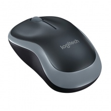 罗技(Logitech)M185 鼠标 无线鼠标 办公鼠标 黑/灰