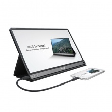华硕MB16AP 宽屏笔记本台式电脑外接USB液晶便携显示器