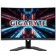 技嘉 G27QC 27英寸165Hz 1ms响应 内置音响 可壁挂 曲面电竞电脑游戏屏幕  可升降