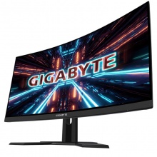 技嘉 G27QC 27英寸165Hz 1ms响应 内置音响 可壁挂 曲面电竞电脑游戏屏幕  可升降