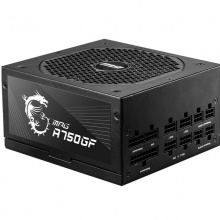 微星MPG A750GF 额定750W全模组电脑电源十年保障/全日系电容
