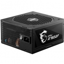 微星MPG A750GF 额定750W全模组电脑电源十年保障/全日系电容