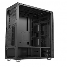 航嘉GS500C 黑色机箱  电脑机箱台式机箱