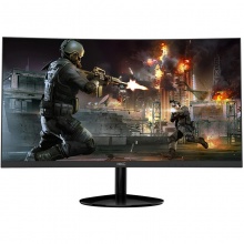 HKC C270 27英寸曲面显示器 窄边框不闪屏HDMI电脑液晶高清