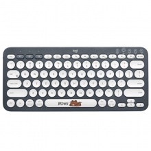 罗技K380多设备蓝牙键盘 LINE FRIENDS系列-布朗熊