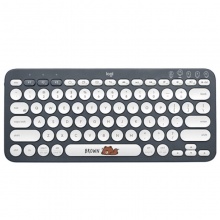 罗技K380多设备蓝牙键盘 LINE FRIENDS系列-布朗熊