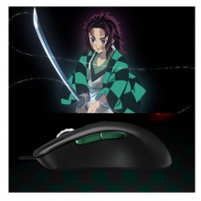 华硕TUF GAMING X 鬼灭之刃 炭治郎 游戏鼠标