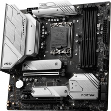 微星MAG B660M MORTAR WIFI DDR4 迫击炮 主板（ Intel B660/LGA 1700）