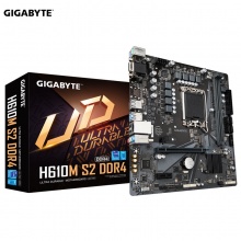 技嘉H610M-S2 DDR4 主板（ Intel H610/LGA 1700）