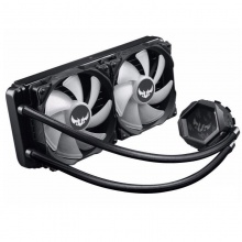 华硕TUF LC 240 RGB 一体式水冷散热器RGB神光同步风扇