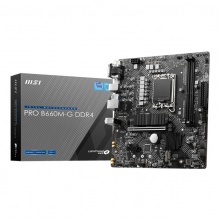 微星PRO B660M-G DDR4 台式机电脑电竞主板 支持第12代处理器