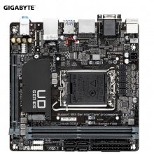 技嘉H610 I DDR4 台式机电脑电竞主板 （ Intel H610/LGA 1700）