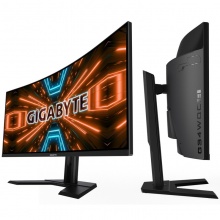 技嘉G34WQC A 带鱼屏曲面 2K 144HZ 台式机电脑独立显示器