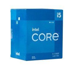 英特尔 Intel i5-12400F 6核12线程 盒装CPU处理器