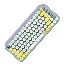 罗技PO KEYS无线机械键盘（梦幻色）游戏机械键盘
