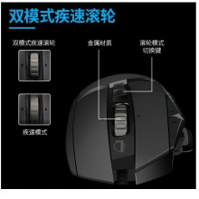 Logitech罗技G502 HERO主宰者有线鼠标 电竞鼠标