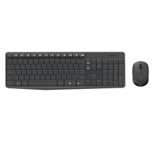 罗技（Logitech）MK235 无线键鼠套装 办公游戏键鼠套装