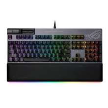 华硕 ROG 耀光2幻 摩卡棕轴 机械键盘 RGB神光同步