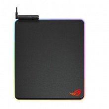 华硕 ROG烈焰战甲 无线充电游戏鼠标垫 USB接口扩展 RGB光效