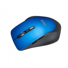 华硕 WT425 无线办公鼠标 人体工学鼠标 USB鼠标 蓝色
