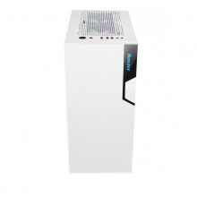 航嘉（Huntkey） GS450C 白机箱 台式DIY钢化玻璃侧透防尘水冷 ATX大板机箱背线