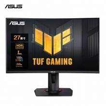 华硕 VG27VQM 27英寸曲率1500R 240Hz 升降支架 游戏曲面显示器