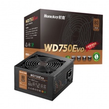 航嘉 WD750 EVO 铜牌 80PLUS认证 750W 台式机电脑 标准电源