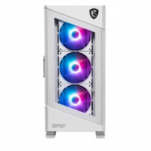 微星MPG VELOX 100R 刀锋TI 白色机箱台式机电脑全侧透ARGB