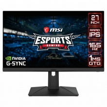 微星G273QPF 27英寸 2k 165Hz 1ms旋转升降 电脑游戏显示器