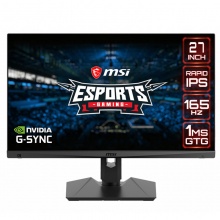 微星MAG274QRF 27英寸2k 原生165Hz IPS屏电脑游戏显示器 旋转升降