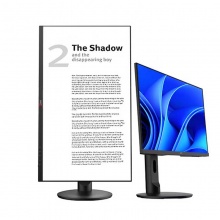 HKC S27Pro 27英寸IPS 广视角滤蓝光不闪屏 人体工学支架 可壁挂 办公台式电脑显示器