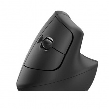 罗技LIFI 人体工学鼠标 垂直小手鼠标 无线蓝牙鼠标 带Logi Bolt接收器 黑色