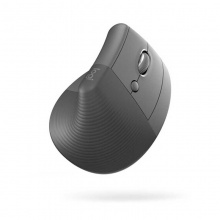 罗技LIFI 人体工学鼠标 垂直小手鼠标 无线蓝牙鼠标 带Logi Bolt接收器 黑色