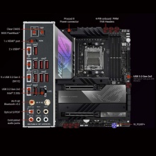 华硕ROG CROSSHAIR X670E HERO 台式机电脑主板支持1718针AMD处理器