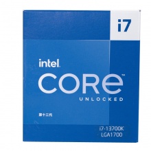 英特尔 Intel i7-13700K 16核24线程 盒装CPU处理器