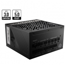 微星MPG A850G PCIE5 ATX3.0 额定850W电源 80PLUS金牌认证/全模组